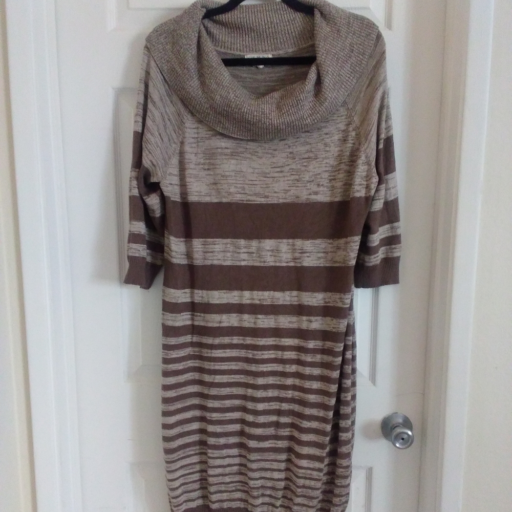 Pink Rose Turtle Neck Sweater Size 3X